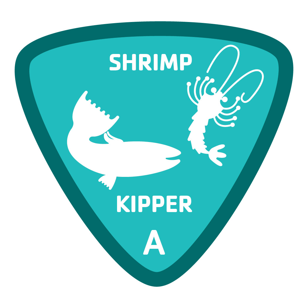 Aquatics-badge-a-shrimp-kipper